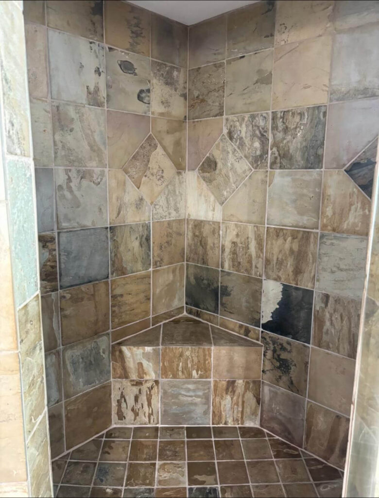 Removing Hard Water Stains From Stone Showers